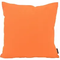 Gek op kussens! Uni oranje | 45 x 45 cm | kussenhoes | katoen/polyester