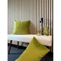Gek op kussens! Velvet mos | 45 x 45 cm | kussenhoes | polyester