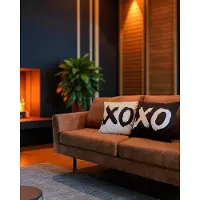 Gek op kussens! Sierkussen xo white | 45 x 45 cm | katoen/polyester