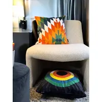 NOVÉE Velvet retro #4 | 45 x 45 cm | kussenhoes | polyester