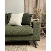 NOVÉE Velvet boucle /zwart | 45 x 45 cm | kussenhoes | polyester