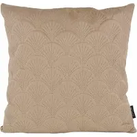 NOVÉE Velvet shell taupe | 45 x 45 cm | kussenhoes | velvet / polyester