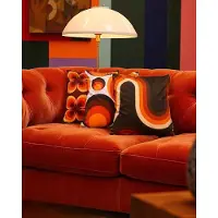 Gek op kussens! Sierkussen retro style #3 | 45 x 45 cm | katoen/polyester