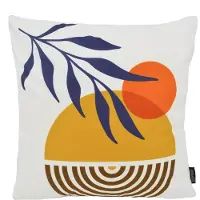 Gek op kussens! Sierkussen izze leaf | 45 x 45 cm | katoen/polyester