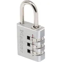 Master-lock MasterLock Hangslot - Cijferslot - Aluminium - 30 mm - 7630EURD