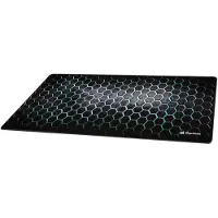 Sharkoon Skiller SGP30 (XXL), Muismat, Zwart, Groen