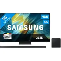 Samsung 55" OLED S95F 4K (2025) + HW-S800D Noir