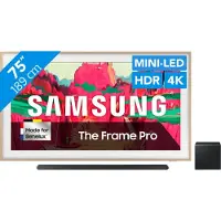 Samsung 75" The Frame Pro LS03FW (2025) + HW-S800D Noir (2024)