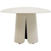 AVH-Collectie Zaffira lounge tuintafel 60x60xH39 cm aluminium latte