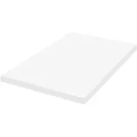 Beliani CALM - Matrastopper - Wit - 120 x 200 cm - PU Schuim