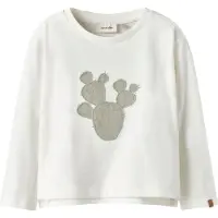 Name it Shirt taupe / wit