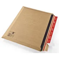 Colompac Kartonnen enveloppen A/000 Kleefstrip CP 010,09,025 Bruin 432 x 582 x 50 mm 25 Stuks