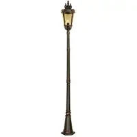 Elstead Lighting LED Tuin Pilaar Baltimore | 1X E27 Max 60W | IP44 (Outdoor) | Weathered Bronze