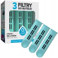 Dafi Serie - Waterfiltercartridge - Mintkleurig - 3 stuks - Kokosnootschil