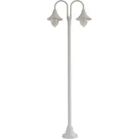 LINDBY Buitenverlichting , Madea, dimbare, Wit, Aluminium, Modern