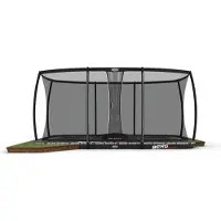 Berg Trampoline SPORTS FlatGround Ultim Pro Bouncer 500 Grey + Safety Net XL