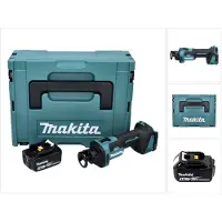 Makita DCO 181 F1J accu-rotatiesnijder 18 V 32000 tpm borstelloos + 1x accu 3,0 Ah + Makpac - zonder oplader