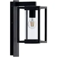 LUCANDE Buitenverlichting , Ferda, dimbare, Zwart, Terras, Aluminium, Modern