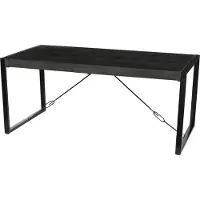 LivingFurn Norris eettafel 200x100cm mangohout