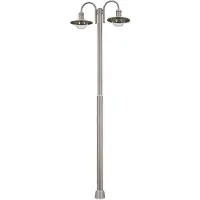 LINDBY Buitenverlichting , DAMION, dimbare, Metallic, Roestvrij staal, Modern