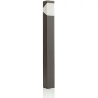 LUCANDE Tuinpadverlichting Kiran, dimbaar, zwart, Aluminium, Modern, Tuinpad verlichting