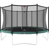 Berg Trampoline Favorit Green 430 + Safety Net Comfort