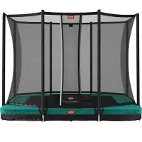 Berg Trampoline Ultim Favorit InGround 280 Green + Safety Net Comfort