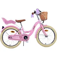 Volare Blossom Kinderfiets - Meisjes - 18 inch - Roze - Twee handremmen