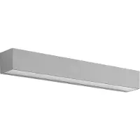 LUCANDE LED-wandlamp buiten Lengo, alu / grijs / zink, Aluminium, Modern, LED wandlamp buiten