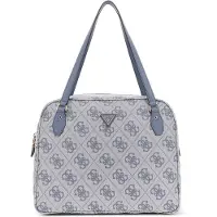 GUESS Handtas 'Sac Voyage Berta Toiletry Train Slate Logo' zwart