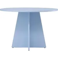 Venture Home Bootcut eetkamertafel Ø110cm blauw.