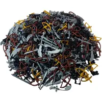 LEGO Armes Epée Arc Fouet Hache Multicolore - Kleurrijk Wapen Mix Zwaard Boog Zweep Bijl NOUVEAU! Qua (LEGO Minecraft)