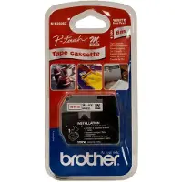 Brother M-K222 Tape Rood op wit (9 mm)