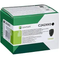 Lexmark Toner C242XK0 Zwart Extra hoge capaciteit