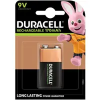 Duracell 056008 Nikkel-metaalhydride batterij, E-Block (9V)