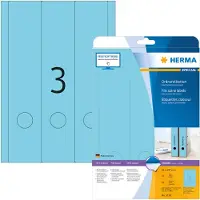 Herma Etiket 5138 Klevend A4 Blauw 61 x 297 mm 20 Vellen à 3 Etiketten