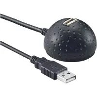 Goobay USB-A verlengkabel met standaard | USB2.0 | 2,5W | 1,5 meter