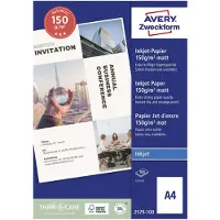 Avery-Zweckform Superior Inkjet Paper 2579-100 Inkjet printpapier DIN A4 150 g/m² 100 vellen Wit