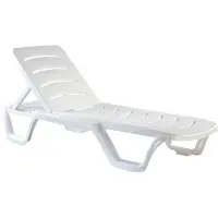 Hobby Hall Bahama Set van 10 ligstoelen wit