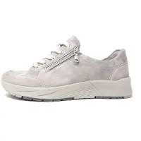 Semler Siggi Damenschuhe Schnürschuhe Sportive sportlicher Schnürer Grau Freizeit