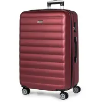 Itaca ITACAunisex. 71270-02 Grote reiskoffer 4 wielen Trolley 71270 kastanjebruin -68x47x30cm (OSFA), Casual, Granaatappel, ABS/polycarbonaat