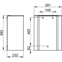 Keuco Plan - Afvalemmer 30 l, chroom 14988010000