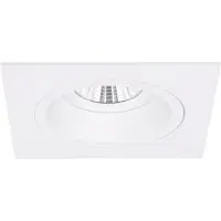 Yphix Milano - Inbouwspot Wit Vierkant - Verdiept - 1 Lichtpunt - 93x93mm