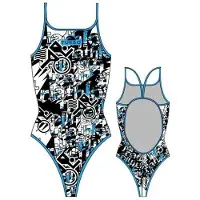 Turbo Multi Triahtlon Swimsuit Blauw S Vrouw