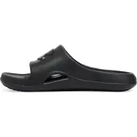 Under Armour Locker V badslippers zwart Jongens/Meisjes Rubber - maat 35