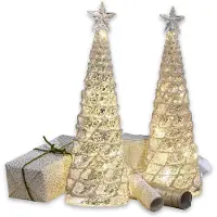 Loberon Sierboom set van 2 Glitter