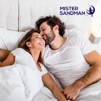 Mister sandman Matras - 100x200 - 7 zones - koudschuim - premium plus tijk - 15 cm - Zacht