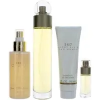 Perry Ellis 100 ml Eau De Toilette Spray + 120 ml Body Mist + 90 ml Shower Gel + .25 Mini EDT Spray