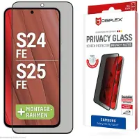 Displex Screenprotector Privacy Glass voor de Samsung Galaxy S24 FE / S25 FE