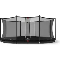 Berg Grand Favorit InGround 520 Black + Safety Net Comfort 520.00 cm